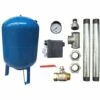 AQUASYSTEM Kit Surpresseur Eau Vertical 200l - 1" Avec Pressostat Et Manomètre -Promos Pompe Boutique 10836223 1