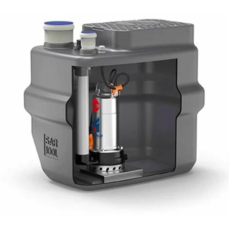 Station De Relevage Pedrollo Sar 100 Zxm 1a/40 100l Eau Chargée Mono 24 M3/h 2 Station De Relevage Pedrollo Sar 100 Zxm 1a/40 100l Eau Chargée Mono 24 M3/h