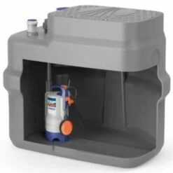 Station De Relevage 250l Pedrollo Sar 250 Top 2 Vortex Eaux Usées Mono 10.8 M3/h - — PERFORMANCES — Station De Relevage Débit Maximum 180 L/min Hauteur Manométriqu