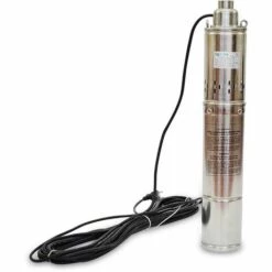 Grandmaster - Pompe Immergée, Pompe Pour Puit 1100W, 2.28m3/h, 1", Acier Inoxydable, Profondeur Maximale 40m, Câble Électrique 15m, 2850RPM, IP68, Pompe De Forage