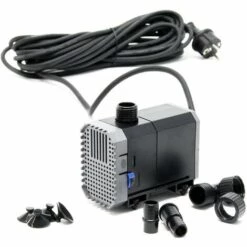 SunSun CHJ-900-10 Pompe De Bassin 900l/h 20W, Comme Filtre Ou Pompe De Cours D'eau, Longeur Câble 10