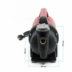 WILTEC Station Eau Domestique Mobile Avec Pressostat 1100 W 4200l/h Puissance De Pompe Jardin -Promos Pompe Boutique 11424193 3