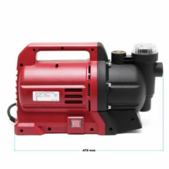 WILTEC Station Eau Domestique Mobile Avec Pressostat 1100 W 4200l/h Puissance De Pompe Jardin -Promos Pompe Boutique 11424193 4