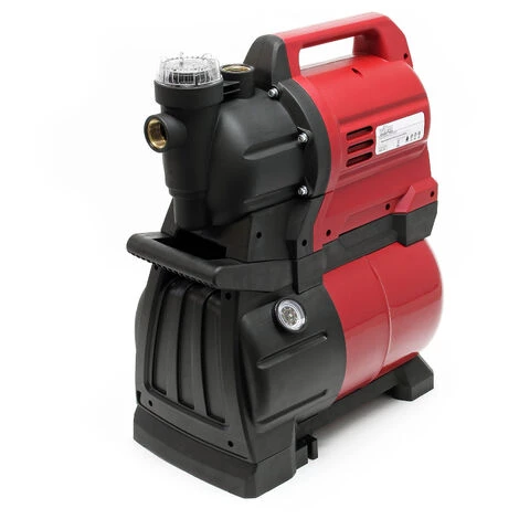 WILTEC Station Eau Domestique Avec Pressostat & Réservoir à Vessie 19l 1300 W 4500l/h Puissance De Pompe 5 WILTEC Station Eau Domestique Avec Pressostat & Réservoir à Vessie 19l 1300 W 4500l/h Puissance De Pompe – Image 3