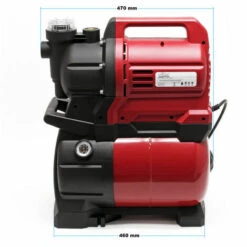 WILTEC Station Eau Domestique Avec Pressostat & Réservoir à Vessie 19l 1300 W 4500l/h Puissance De Pompe 10 WILTEC Station Eau Domestique Avec Pressostat & Réservoir à Vessie 19l 1300 W 4500l/h Puissance De Pompe -Promos Pompe Boutique 11424217 4