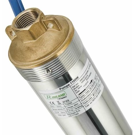 RIBIMEX Pompe Immergée Inox Grande Profondeur 5 RIBIMEX Pompe Immergée Inox Grande Profondeur – Image 3