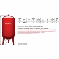 Ballon Vessie Surpresseur Vertical 200 Litres (10 Bars Maxi) Jetly -Promos Pompe Boutique 12284534 3