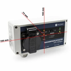 HTRONIC H-Tronic WPS 3000plus Interrupteur Différentiel De Niveau D'eau électronique 2 Capteurs D'eau 3000W -Promos Pompe Boutique 1243058 3