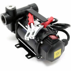WILTEC Pompe Diesel Auto Aspirante 80l/min 550 Watts 12V Hauteur D'aspiration 3m Fuel Pompe à Huile Gasoil -Promos Pompe Boutique 14161930 4