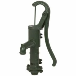 HELIOTRADE Pompe à Bras Américaine Murale En Fonte 20 Litres Par Minutes -Promos Pompe Boutique 14372628 3