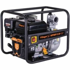 Motopompe Thermique Extrême Pression 6,5 Bars 212cc 30m3 Heure Villager HPWP30P - Noir