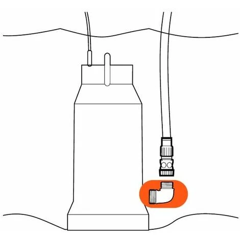 Adaptateur De Pompe D'évacuation GARDENA - 1743-20 4 Adaptateur De Pompe D'évacuation GARDENA - 1743-20 – Image 2