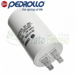 PEDROLLO 25 F - Condensateur 25µF 450VL