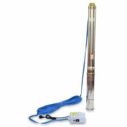 Grandmaster - Pompe Immergée, Pompe Pour Puit 2200W, 5,7m3/h, 1,5", Acier Inoxydable, Profondeur Maximale 40m, Câble 22m, 2850RPM, IP68, 26 Roues En Plastique, Pompe De Forage