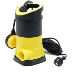 WILTEC Pompe Eaux Usées De 7000l/h 400W Hauteur De Refoulement 7,5m Particules Jusqu'à Ø5mm Pompe Drainage -Promos Pompe Boutique 16296574 3