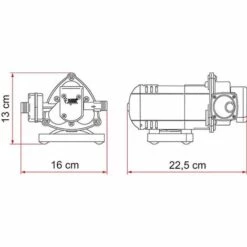 Pompe FIAMMA Aqua 8 7L/mn 12V Pour Caravane Et Camping-car -Promos Pompe Boutique 16435165 4