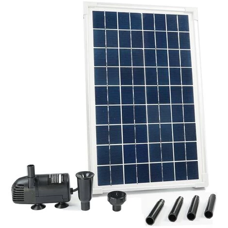 Ensemble SolarMax 600 Avec Panneau Solaire Et Pompe 1351181 Ubbink 3 Ensemble SolarMax 600 Avec Panneau Solaire Et Pompe 1351181 Ubbink