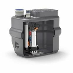 Station De Relevage 100L Pedrollo SAR100ZXm1A40 - Pompe A Eau 0,60 KW Jusqu'à 24 M3/h Monophasé 220V