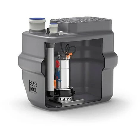 Station De Relevage 100L Pedrollo SAR100ZXm1A40 - Pompe A Eau 0,60 KW Jusqu'à 24 M3/h Monophasé 220V 3 Station De Relevage 100L Pedrollo SAR100ZXm1A40 - Pompe A Eau 0,60 KW Jusqu'à 24 M3/h Monophasé 220V