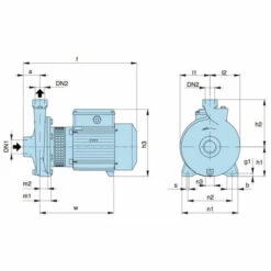 Pompe A Eau Calpeda NMM2512A 0,75 KW Taraudée De 2,4 à 12 M3/h Monophasé 220V -Promos Pompe Boutique 17325316 3