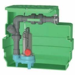 Station De Relevage D'eaux Claires Et Chargées 230L Calpeda CAL230GQSM508 0,55 KW - Monophasé 220V - Jusqu'à 24 M3/H