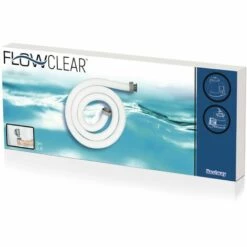 BESTWAY DEUTSCHLAND GMBH Avec Colliers De Serrage Tuyau De Pompe Piscine Universel 3 M