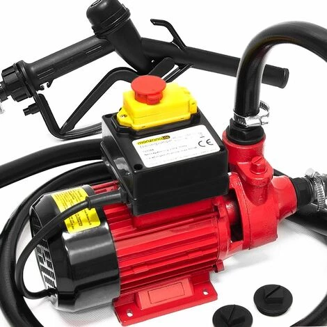 MONZANA Pompe Diesel Moteur Avec Tuyaux Et Pistolets - Clapet- 40 Litres/min 600W 4 MONZANA Pompe Diesel Moteur Avec Tuyaux Et Pistolets - Clapet- 40 Litres/min 600W – Image 2