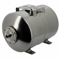 GT MARKET Réservoir Pression à Vessie Horizontal En Inox - 50 Litres