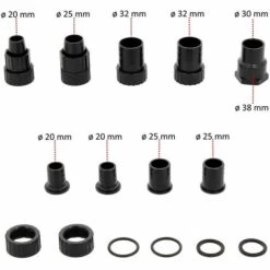 GT GARDEN Pompe De Bassin 20 W - Débit Max 3600 Litres/heure -Promos Pompe Boutique 18746411 4