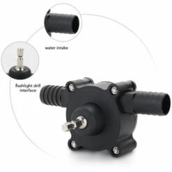ASUPERMALL Perceuse Electrique Portable Pompe Auto Amorcage Pompes De Transfert D'Huile Liquide Pompe A Eau -Promos Pompe Boutique 20277957 5
