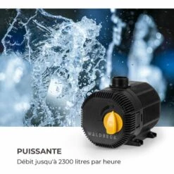 Waldbeck Nemesis T35 Pompe De Bassin 35 W Hauteur De Refoulement 2 M Débit 2300 L/h -Promos Pompe Boutique 22845242 3