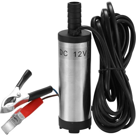 ASUPERMALL Dc 12V Pompe Electrique Submersible En Acier Inoxydable Pompes Pour L'Huile D'Eau Kerosene 12 L / Min Outil Plein D'Essence 4 ASUPERMALL Dc 12V Pompe Electrique Submersible En Acier Inoxydable Pompes Pour L'Huile D'Eau Kerosene 12 L / Min Outil Plein D'Essence – Image 2