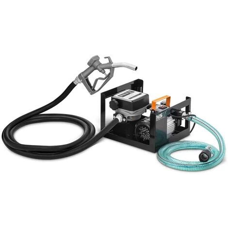 MSW Pompe À Carburant Diesel Gasoil Huile Électrique Amorçage Auto Compteur 60 L/min - Blanc 3 MSW Pompe À Carburant Diesel Gasoil Huile Électrique Amorçage Auto Compteur 60 L/min - Blanc