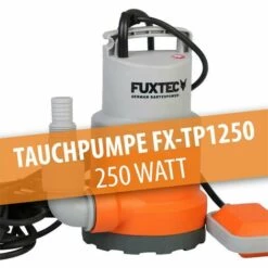 Pompe Immergée 250 W FUXTEC FX-TP1250 - 6000 Litres Par Heure