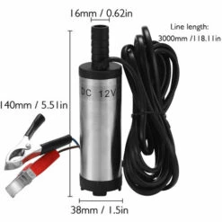 HAPPYSHOPPING Pompe A Huile Electrique, Pompe Diesel 12V DC Petite Pompe A Huile Submersible, Pompe A Eau 12V -Promos Pompe Boutique 26269914 3