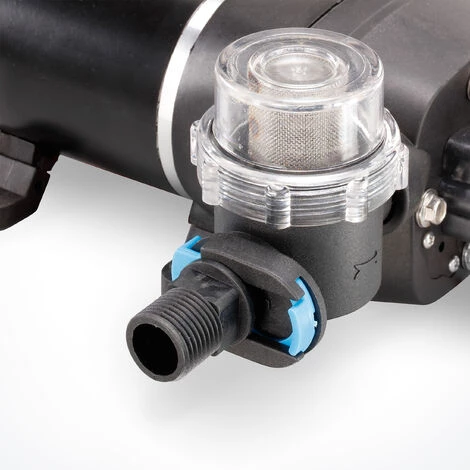 ESOTEC Pompe De Pression à Membrane 12V Auto-amorçante 750 L/h Pompe à Eau Irrigation 100810 4 ESOTEC Pompe De Pression à Membrane 12V Auto-amorçante 750 L/h Pompe à Eau Irrigation 100810 – Image 2