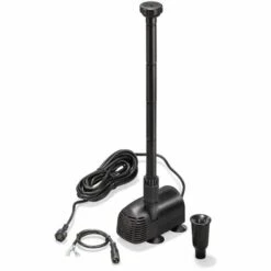 Pompe Solaire De Remplacement WaterSplash 1350 12-24V DC Pompe D’étang Pompe Solaire Esotec 101052