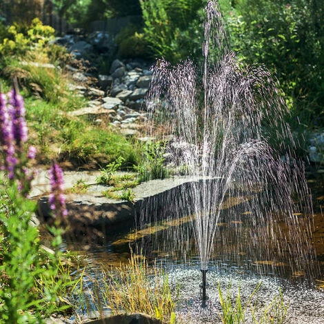 Kit Filtre Solaire Bassin 35/1300 + Batterie Filtre Pompe Solaire Bassin Jardin Esotec 101074 5 Kit Filtre Solaire Bassin 35/1300 + Batterie Filtre Pompe Solaire Bassin Jardin Esotec 101074 – Image 3