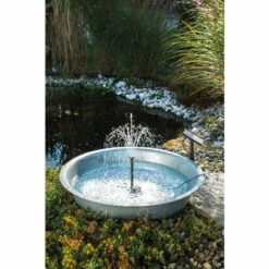 Pompe Solaire Pour Bassin 1,5 W 140 l/h Pompe Solaire Pour Bassin De Jardin Kit De Pompe Esotec 101905 -Promos Pompe Boutique 26790011 3