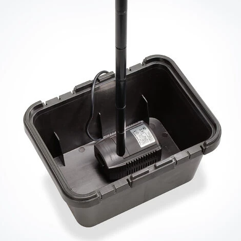 ESOTEC Kit Filtre Solaire Pour Bassin 15/500 + Batterie LED Filtre Pompe Solaire Bassin De Jardin 101058 6 ESOTEC Kit Filtre Solaire Pour Bassin 15/500 + Batterie LED Filtre Pompe Solaire Bassin De Jardin 101058 – Image 4