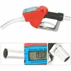 BARES Buse De Compteur De Carburant,Pistolet De Distribution Avec Compteur Digital 60 L/min 1“ - Pistolet Pour Pompe à Gasoil En Métal -Promos Pompe Boutique 28227311 5