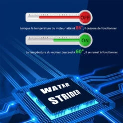 ASUPERMALL 15W 600L / H Pompe Submersible Eau Mini Fontaine Pompe Avec Cordon D'Alimentation Ultra Silencieux Etanche Pompe A Eau Avec Nozzles -Promos Pompe Boutique 28668544 4