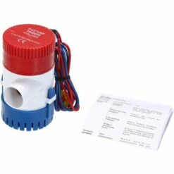 HAPPYSHOPPING 1100GPH Pompe De Cale Marine Pompe De Yacht Sous-marin 12V
