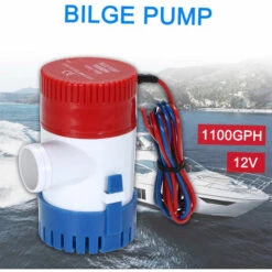 HAPPYSHOPPING 1100GPH Pompe De Cale Marine Pompe De Yacht Sous-marin 12V -Promos Pompe Boutique 29552038 3