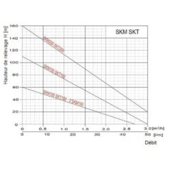 OMNI Pompe Immergée Pour Puits SKT 100 400 V Triphasé -Promos Pompe Boutique 3002659 3
