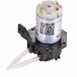 GROTHEN G328 Mini Pompe Peristaltique Menage Petite Pompe A Eau Pompe Auto-amorçante Silencieuse Angle Droit 12 V, (2 Mm * 4 Mm) Noir - (2 Mm * 4 Mm) Noir