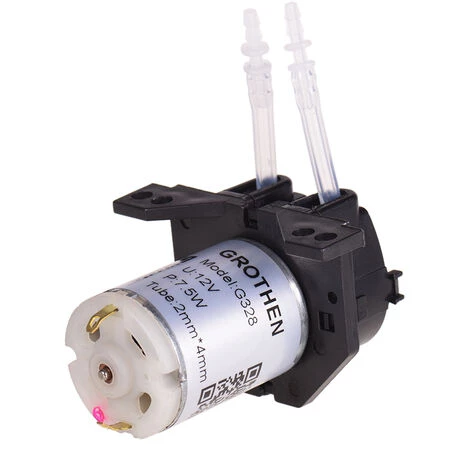 GROTHEN G328 Mini Pompe Peristaltique Menage Petite Pompe A Eau Pompe Auto-amorçante Silencieuse Angle Droit 12 V, (2 Mm * 4 Mm) Noir - (2 Mm * 4 Mm) Noir 7 GROTHEN G328 Mini Pompe Peristaltique Menage Petite Pompe A Eau Pompe Auto-amorçante Silencieuse Angle Droit 12 V, (2 Mm * 4 Mm) Noir - (2 Mm * 4 Mm) Noir – Image 5