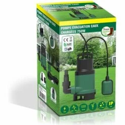 TERRE JARDIN Pompe D'évacuation Submersible Pour Eau Chargée Ou Claire (piscine) 14m3/h -Promos Pompe Boutique 30172816 3