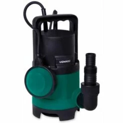 VONROC Pompe Submersible 400W – 8000L/h - 7m De Profondeur Et Flotteur Inclus - Pour Eaux Usées Et Claires