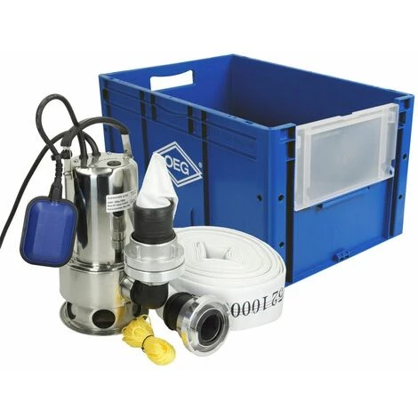 LE SANITAIRE Kit Anti-inondation Avec Pompe Submersible Et Tuyau C De 20 Mètres 3 LE SANITAIRE Kit Anti-inondation Avec Pompe Submersible Et Tuyau C De 20 Mètres